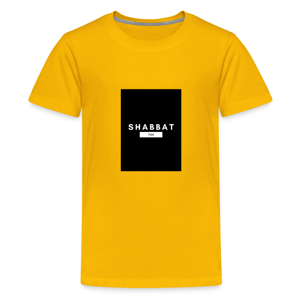 Shabbat Tee Kids' T-Shirt - sun yellow