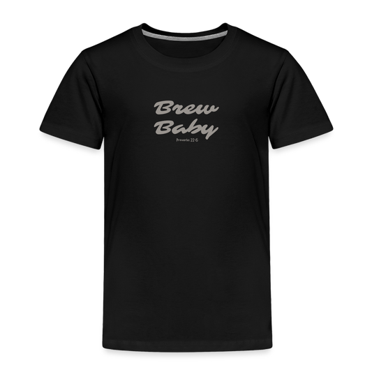 Brew Baby Toddler Premium T-Shirt - black