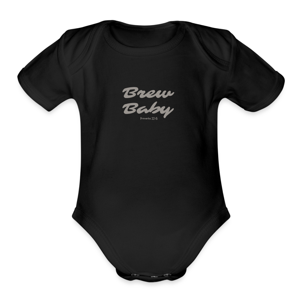 Brew Baby Bodysuit - black