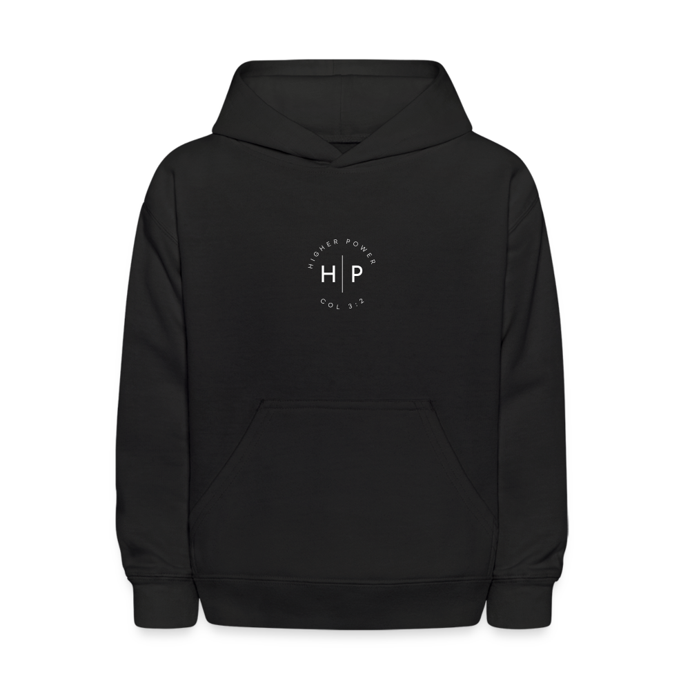 Youth Logo Hoodie - black