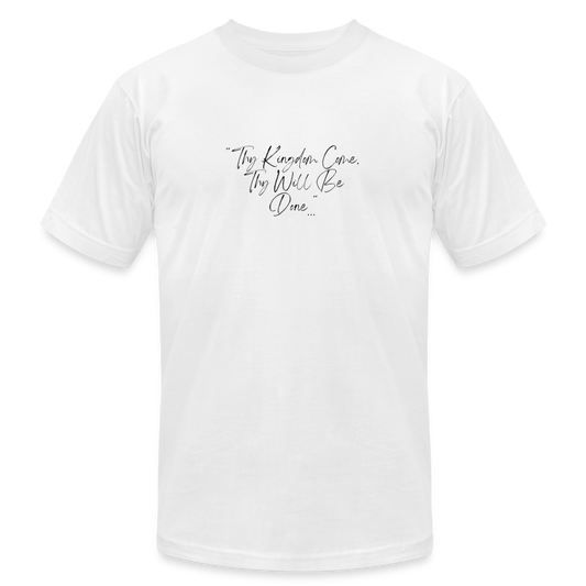 The Lord's Prayer Tee - white